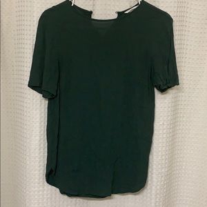Flowy green H&M blouse